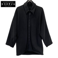 Balenciaga 20AW 641628 Black Basketball Cocoon Jacket XS