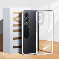 Jingsanc Ốp Trong Suốt Cho OPPO A78 5G/OPPO A58 5G Ốp Điện Thoại Ốp Lưng Bảo Vệ Ống Kính Trong Suốt