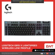 LOGITECH G915 X LIGHTSPEED WIRELESS LOW PROFILE GAMING KEYBOARD 100% GENUINE