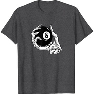 Pool Billiards Vintage 8 Eight Ball Design Best T-Shirt