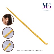 Merlin Goldsmith 22K 916 Gold Golden Earpick