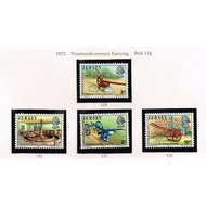 Jersey 1975 19th century farming 4v Complete