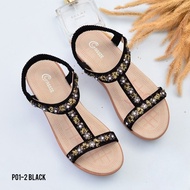 GMY Imported Women's Wedge Sandals Premium Women's Sandals FREE Box (P01-2) / (P01)