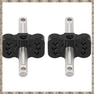 2X Differential Locker Spool Lock Spool for Slash Stampede 2Wd Bandit TE125 RC Car,Black