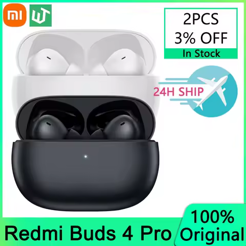 Global Version Xiaomi Redmi Buds 4 Pro TWS Earphone Bluetooth 5.3 Active Noise Cancelling 3 Mic Wire