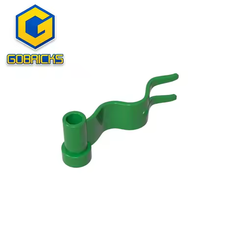 Gobricks GDS-M204 Flag 4 x 1 Wave Right compatible with lego 4495 4495b pieces of children building 