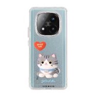 Redmi Note 14 Pro Plus Clear Case Join The Club Heartful Tabby Cat