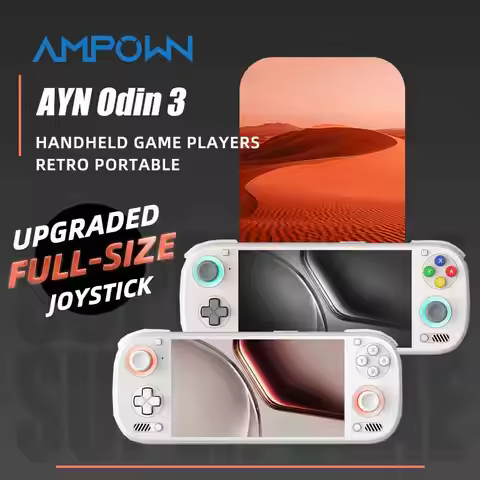 AYN ODIN 3 Handheld Game Console Qualcomm Q8 6"AMOLED 120Hz Screen 4K DP Output Android 8000mAh Batt