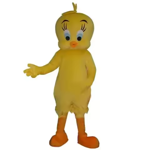 Tweety Looney Tunes Bird Mascot Costume Fancy Dress Costumes Cosplay Animal Mascot Party Event Hallo