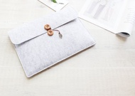 淺灰 電腦保護套 毛氈套 2024款Macbook 12吋 筆電包 電腦包 031L