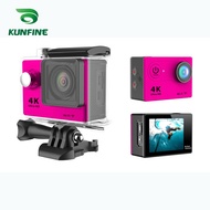 KUNFINE Ultra HD 4K Sports DV Action Camcorder 2.0" Screen 170 WiFi CMOS-Sensor Waterproof 7 Colors H9