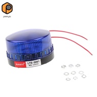 [prettyia] Blue Emergency LED Flashing Strobe Signal Warning Light Lamp Beacon AC220V -