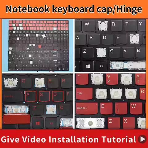 Replacement Keycap Key cap Hinge for Lenovo Legion Y530 -15ICH Y7000P-1060 Y7000-2019 Y540-15IRH Y54