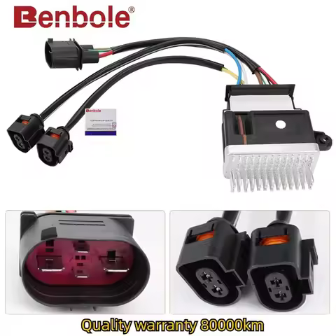 OEM 8K0959501G,8K0959501A,8K0959501C,8K0959501H High Quality Engine Cooling Fan Control Module For A