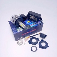 35 watt H4 H6 6 3 sided motorbike LED lights