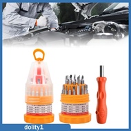 [Dolity1] 31 in 1 Screwdriver Set, Screwdriver Batch Assembly Kit for Game Console
