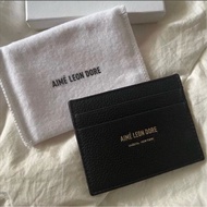 ALD letter Leather Cardholder Wallet