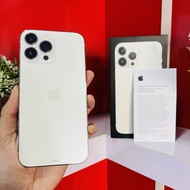 Iphone 13 Pro Max 256 gb Silver Second Garansi Ibox