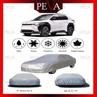 Toyota BZ4X PEVA Resistant Car Cover Full Protection Outdoor Waterproof Rain Dust Penutup Kereta Selimut