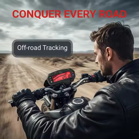 LCD Motorcycle Accessories Moto Digital Speedometer Tachometer Dashboard for Yamaha FZ FI Fzs Fz s 1