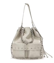 กระเป๋าสะพายข้าง Deinet กระเป๋าสะพายข้างแบบสะพายข้างพร้อมเชือกผูกปม กระเป๋าสะพายข้างแบบมีซิปหลายช่อง