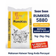 [Repack] 1kg 2kg 5kg Soon Soon 5880 RumiKids Makanan Anak Kambing Lembu & Arnab