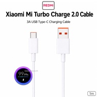 Authentic Charging Cable For MI Redmi (15W-33W) Type C Fast 33W 27W 18W15W turbo charger