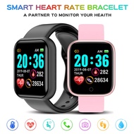 D20 Smart Watch Health Monitor Wrist Fashion Bracelet For Adult Remote Camera Electronic Wristband Sleep monitor USB Charging