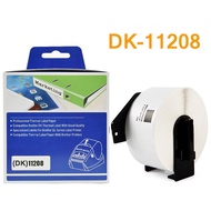 1Roll thermal paper For Brother Die cut DK11208 dk-11208 DK-11208 DK 1208 DK 208 Thermal Paper Roll 