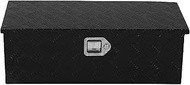 Generic Truck Bed Tool Box, 64L Aluminum Truck Tool Box Powder Coating Portable Heavy Duty Trailer S