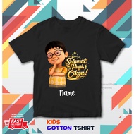 Ehsan Selamat Pagi Cikgu Upin Ipin Friends Kids Cotton T-shirt Short Sleeve