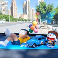 Cartoon Cartoon Doraemon Blue Fatty Car Decorations Doraemon Car Accessories Moving Head Doll N Sele