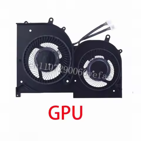 Laptop CPU GPU Cooling Fan for MSI Creator Z17 A12UET A12UHT A12UKST MS-17N1 HX Studio BS5205HS-U5A 