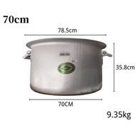 70cm Periuk Besar Cap Buaya Hijau Telinga Dua