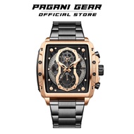 Pagani Gear Jam Tangan Lelaki Men's Stainless Steel Quartz Watch PG-TD8908