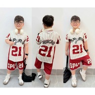 [G48] 12-46kg Cool and comfortable Thai elastic baby boy clothes