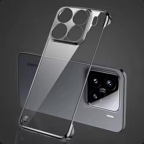 Ultra-Thin Clear Plating Case For Xiaomi 15 Ultra 15Pro 14 13 13X 12 12S Ultra 11 Lite 10 10S 9 8 Pr