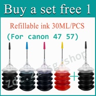 refill ink Compatible Canon 47XL 57XL Ink Cartridge PG-47 CL-57 for E400 E480 E410 E460 E470 E477 E3170 E3370 E4270