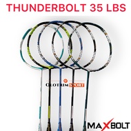 Original MAXBOLT THUNDERBOLT 35LBS Thunder Bolt 35 Lbs Badminton Racket