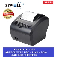 ZYWELL ZY301 80mm Thermal Receipt Printer (USB+LAN+Serial) pos system receipt printer