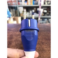 Plug Fort Plug biru Fort Type 012 Male Plug 16A Plug 2 x 16 A FT-CEE-012