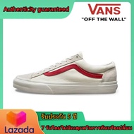 《กิจกรรมในเวลาจำกัด》Vans Old Skool Vault OG Style 36รองเท้าผ้าใบแฟชั่นกันลื่นระบายอากาศสำหรับผู้ชายและผู้หญิงรับประกันความแท้ รับประกัน 5 ปี Skateboard Men's sports shoes Outdoor running shoes women's shoes Unisex