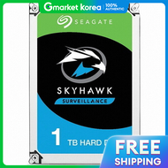 Seagate | ฮาร์ดดิสก์ SEAGATE SKYHAWK (สำหรับกล้องวงจรป้อน) 1TB รุ่น ST1000VX005 (3.5HDD/ SATA3/ 5900