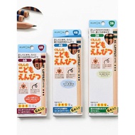 特 Japan Imported Log Pencils Six Pack 2B 4B 6B Log Graphene Leads for Students 76964