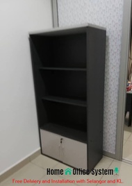 Semi Swinging Door Full Height Office Cabinet (80cm x 40cm x 164.2cm) - Home & Office System - F Ser