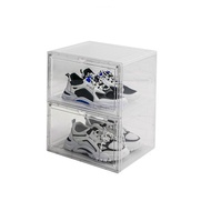 🔥 1แถม 1 🔥กล่องใส่รองเท้า  shoe boxes พลาสติกใส กล่องใส่รองท้า กล่องรองเท้า Sneaker กล่องใส่ของ กล่องเก็บรองเท้า กล่อ