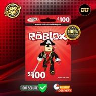 Roblox USD 100 Gift Card 10000 Robux Resmi dan Legal