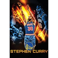 Stephen Curry Basketball superstar inspirational art wall holiday decoration poster (12x18inch,No Fr