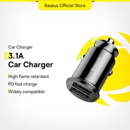 Baseus Car Charger 3.1A  Charger  Dual USB Car Charger