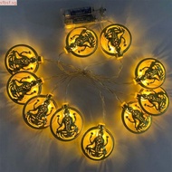 SFBSF Diwali Light, Indian 10 LED Light String, Deepavali Decoration AUM OM Swastika Lakshmi Ganesha Colored Lights Party Decorative Lights Diwali Atmosphere Layout